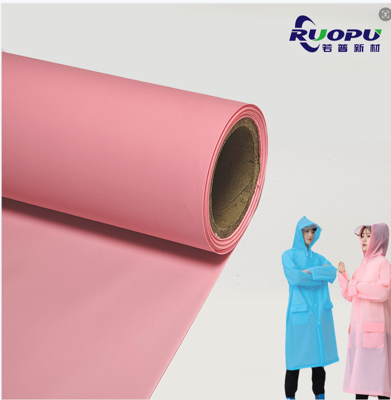 Matte Waterproof Reusable Adult EVA raincoat Matte Waterproof Reusable Adult EVA raincoat